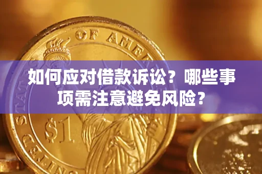 武汉如何应对借款诉讼？哪些事项需注意避免风险？