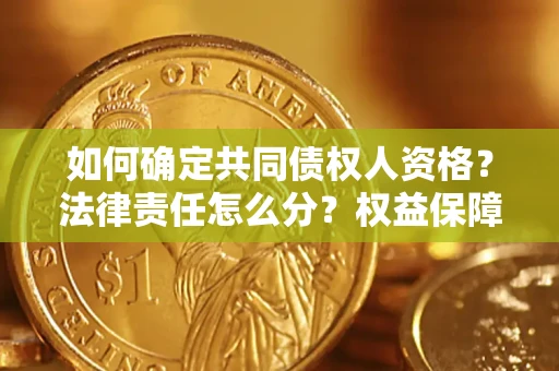 武汉如何确定共同债权人资格？法律责任怎么分？权益保障技巧揭秘！