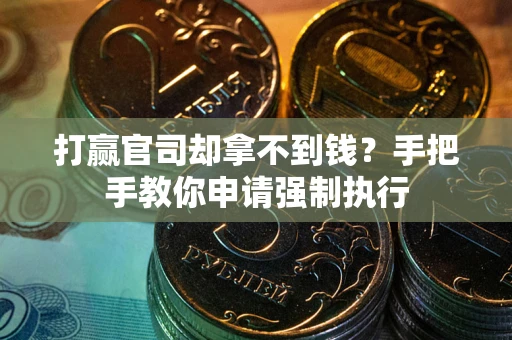 武汉打赢官司却拿不到钱？手把手教你申请强制执行