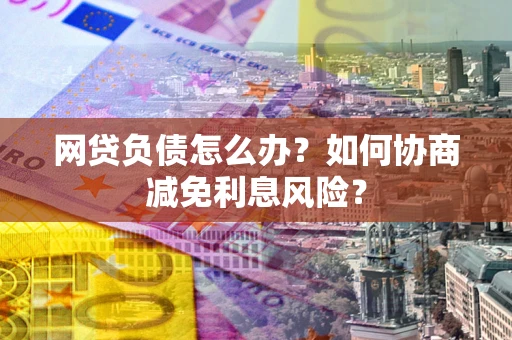 武汉网贷负债怎么办？如何协商减免利息风险？