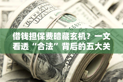 武汉借钱担保费暗藏玄机？一文看透“合法”背后的五大关键陷阱