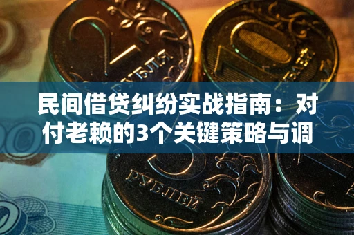 武汉民间借贷纠纷实战指南：对付老赖的3个关键策略与调解盲区解析