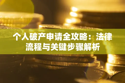 武汉个人破产申请全攻略：法律流程与关键步骤解析