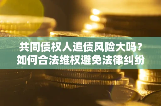 武汉共同债权人追债风险大吗?如何合法维权避免法律纠纷? 武汉共同债权人追债风险大吗?如何合法维权避免法律纠纷?